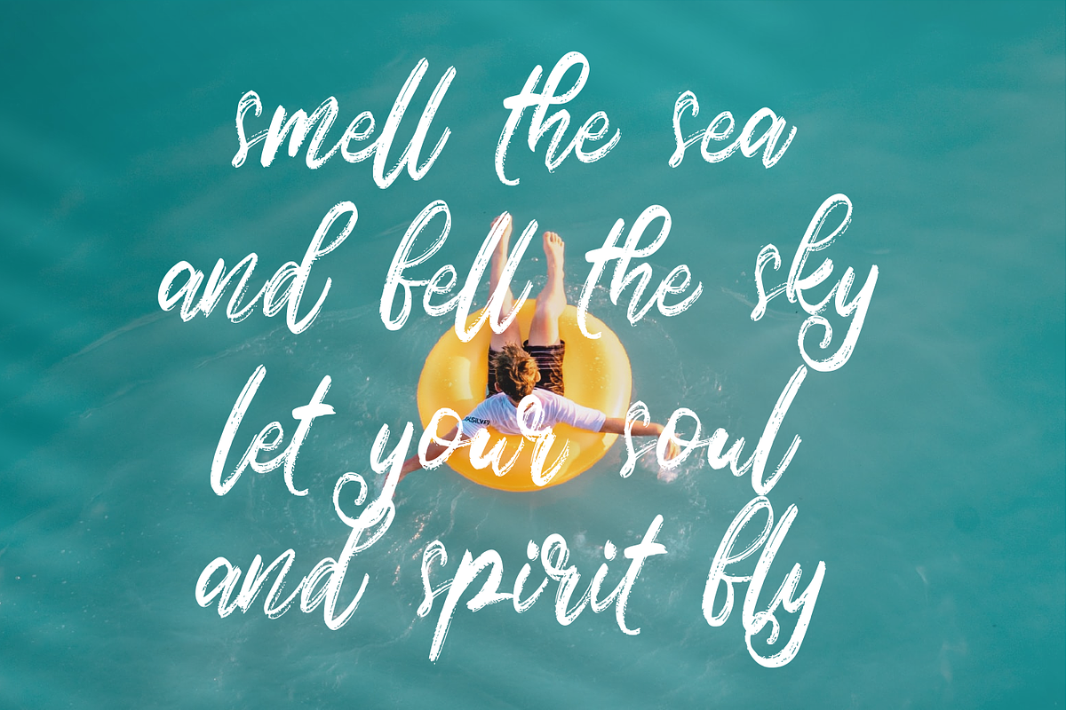 Sathiresa Modern Brush Font, a Script Font by zeenesia (Photo 7 of 11)