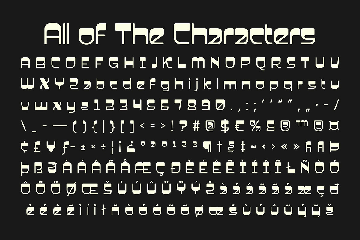 CS Satoru – Reverse Contrast Font, a Sans Serif Font by Craft Supply Co. (Photo 8 of 8)