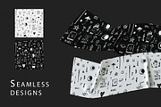Doodle Witch - Magic Set & Patterns, an Outline Icon by Sopelkin (Thumbnail 10 of 10)