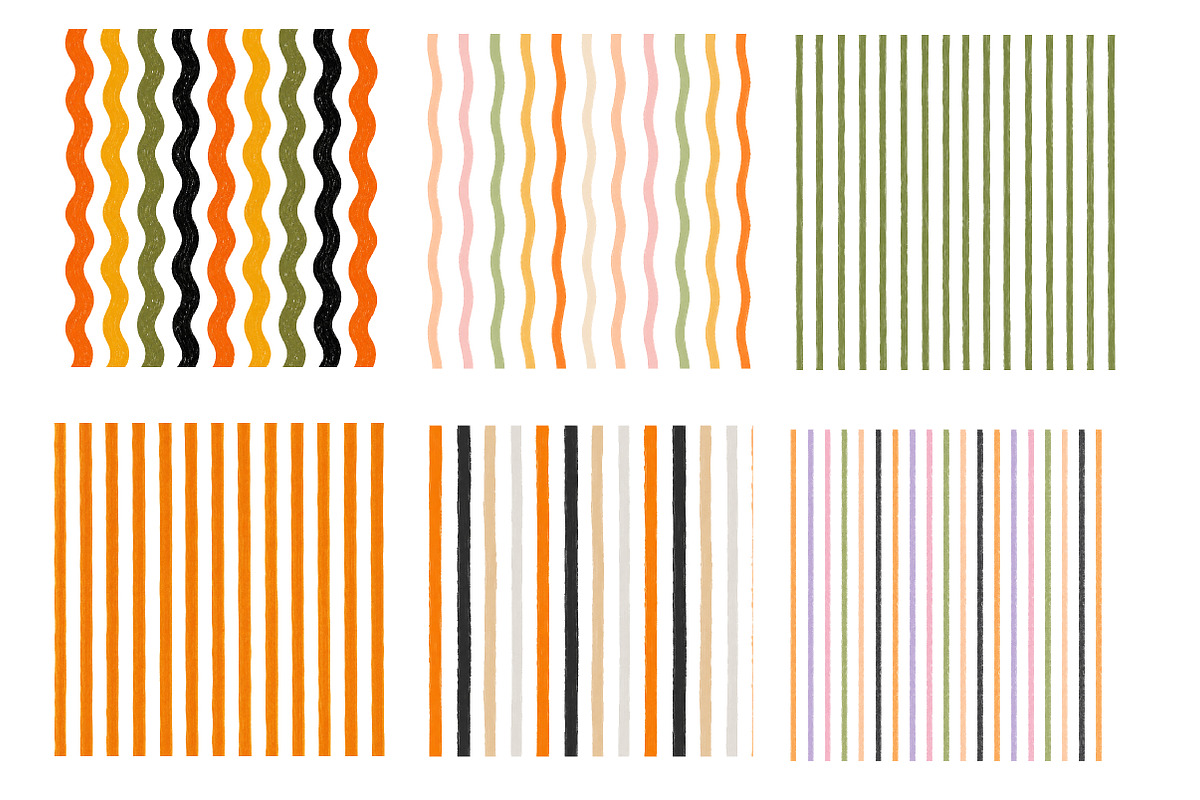 Halloween Striped Background, a Seasonal Illustration by CreationArt (Photo 2 of 4)