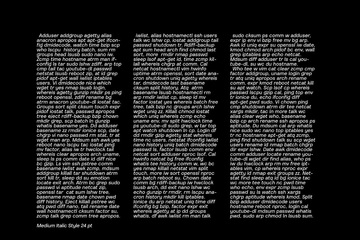 Gradus Grotesk Font Family, a Sans Serif Font by Brenners (Photo 9 of 19)
