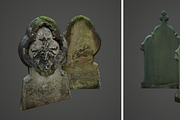 Scanned Tombstones & Haloween Scene, an Object 3D Model by Amnoon (Thumbnail 2 of 3)