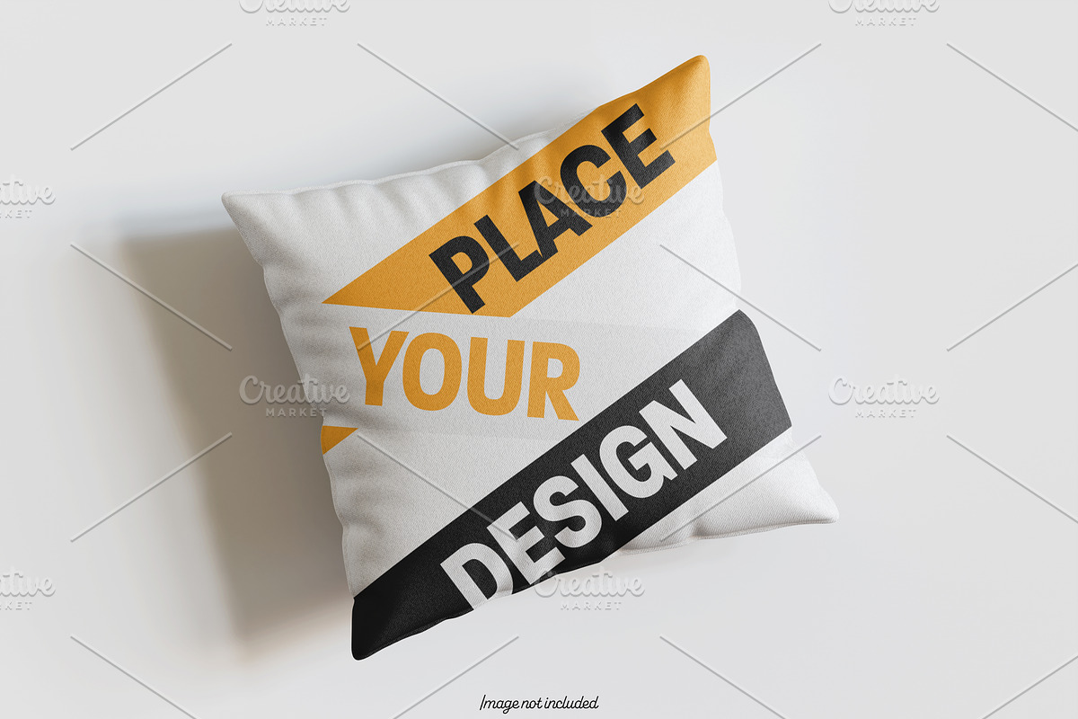 Square pillow mockup bundles, a Merchandise Mockup by Ambo Ampeng (Photo 5 of 32)