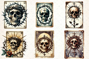 Halloween Vintage Tarot Card, an Illustration by DreamCafeArt (Thumbnail 4 of 5)