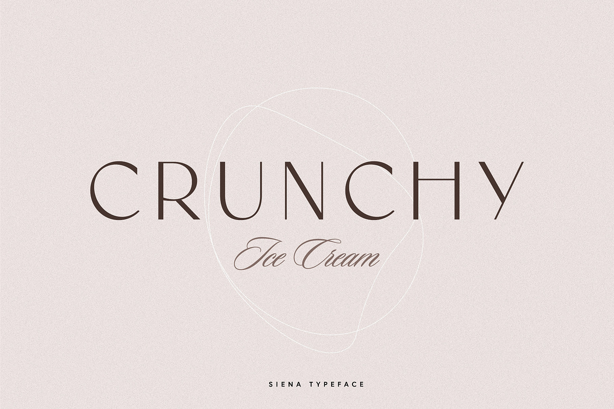 Siena Typeface, a Sans Serif Font by Ivan Rosenberg (Photo 15 of 16)
