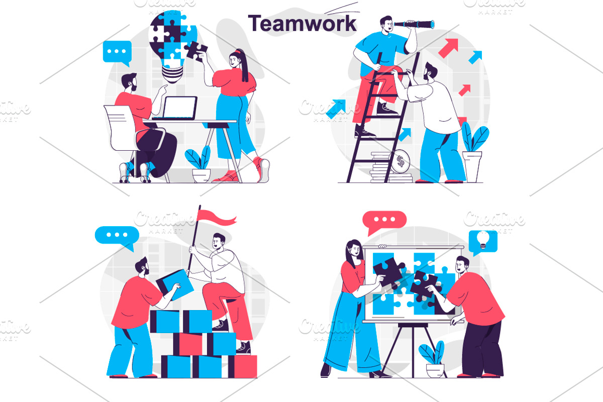 Flat Design Concept Illustrations, a Finance Illustration by alexdndz (Photo 34 of 42)