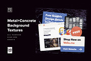 Brutalist Metal & Concrete Textures, a Texture Graphic by Creative Veila (Thumbnail 10 of 10)