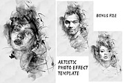 Sketch Tracing Photoshop Action, an Action Add-On by MRI STUDIO (Thumbnail 3 of 19)