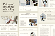 Client Welcome Guide Template, a Presentation Template by MARA Design Co. (Thumbnail 2 of 6)