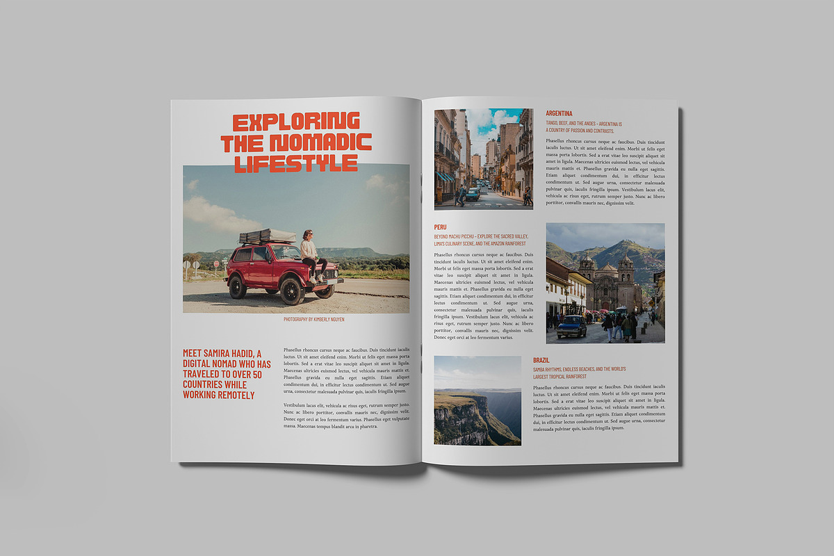 A4 Magazine Mockup Bundle, a Books & Magazine Mockup by Bangdastudio (Photo 8 of 11)