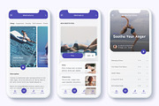 Meditation & ASMR App Ui Kit, an UI Kit Template by Betush (Thumbnail 4 of 6)