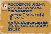 Suntage - Retro Display Sans, a Sans Serif Font by Almarkhatype (Thumbnail 12 of 14)