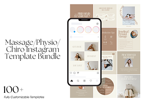 Massage/Physio/Chiro Template Bundle