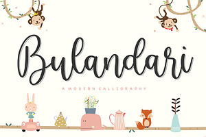 Bulandari - Modern Calligraphy Font