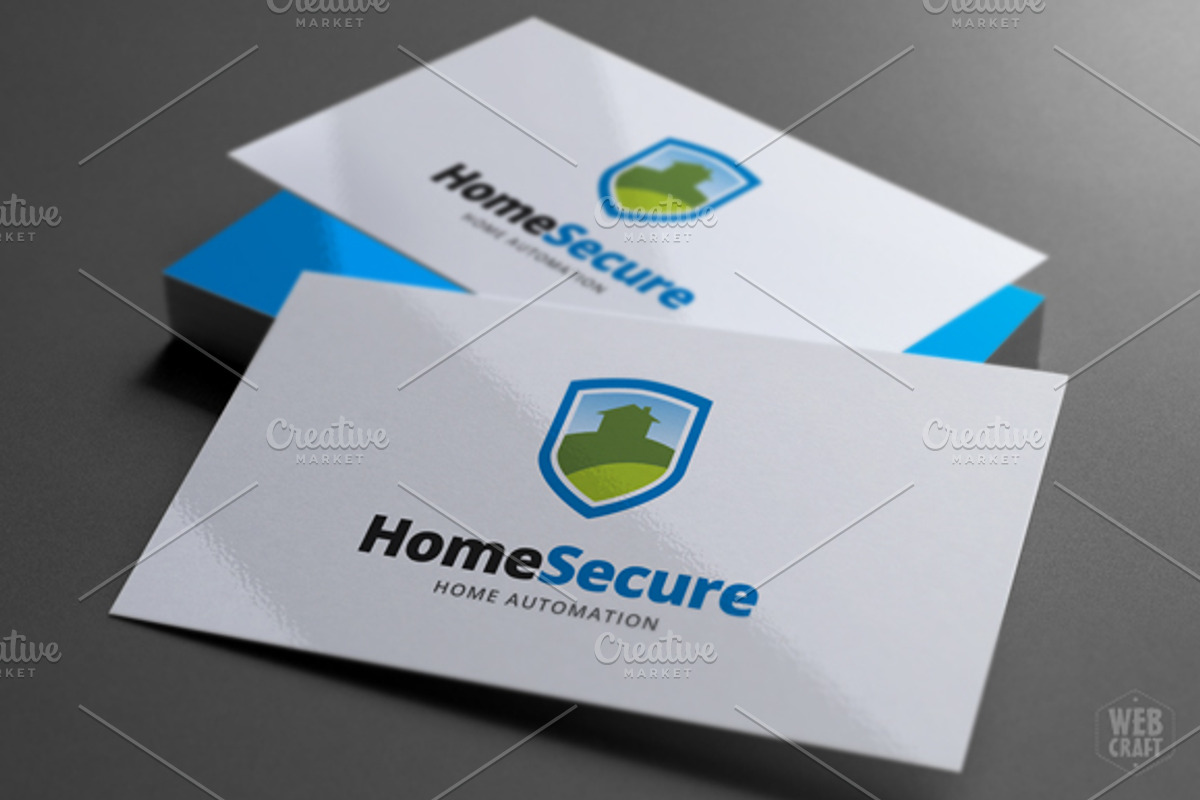 Home Secure Logo Template, a Branding & Logo Template by WebCraft (Photo 4 of 4)