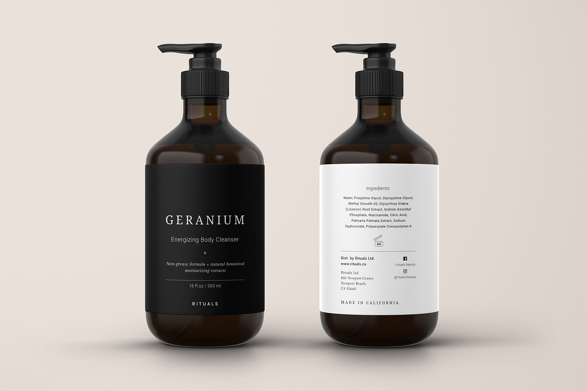 Cosmetic Label Bundle • Geranium, a Print Template by Sjá Agency (Photo 12 of 19)