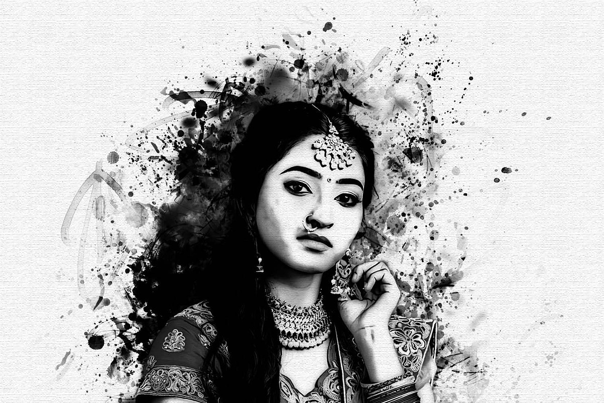 Ink Liquid Effect Photoshop Action, an Action Add-On by MRI STUDIO