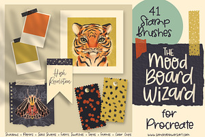 The Mood Board Wizard Brush Set