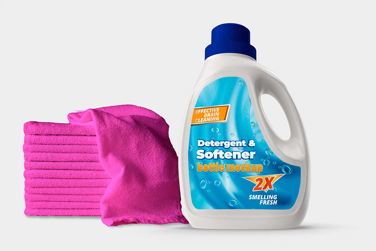 Detergent Bottle Mockup, a Templates & Theme by rogeriomarcos (Photo 8 of 10)