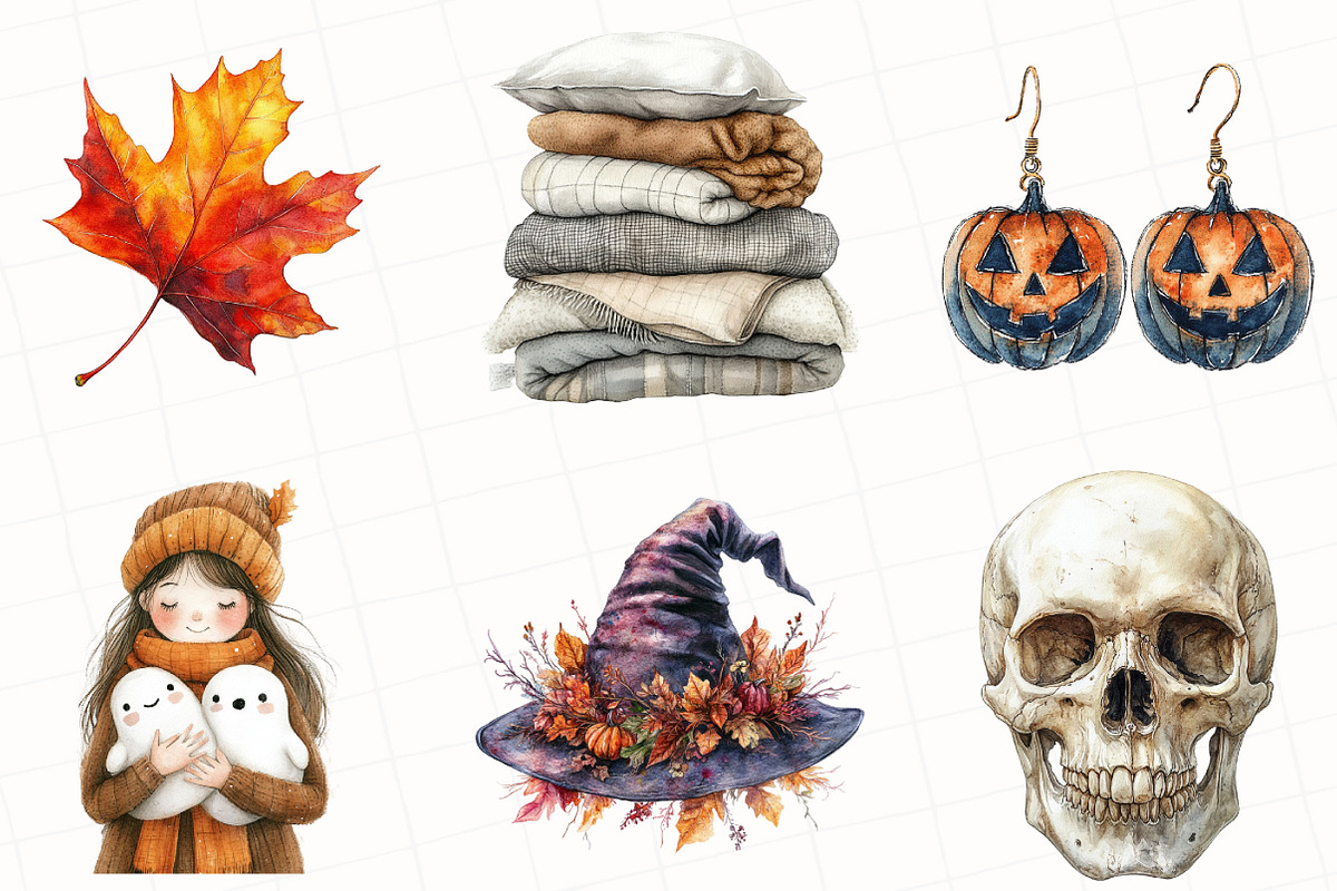 Autumn Planar Clipart, an Illustration by OK Design (Photo 4 of 5)