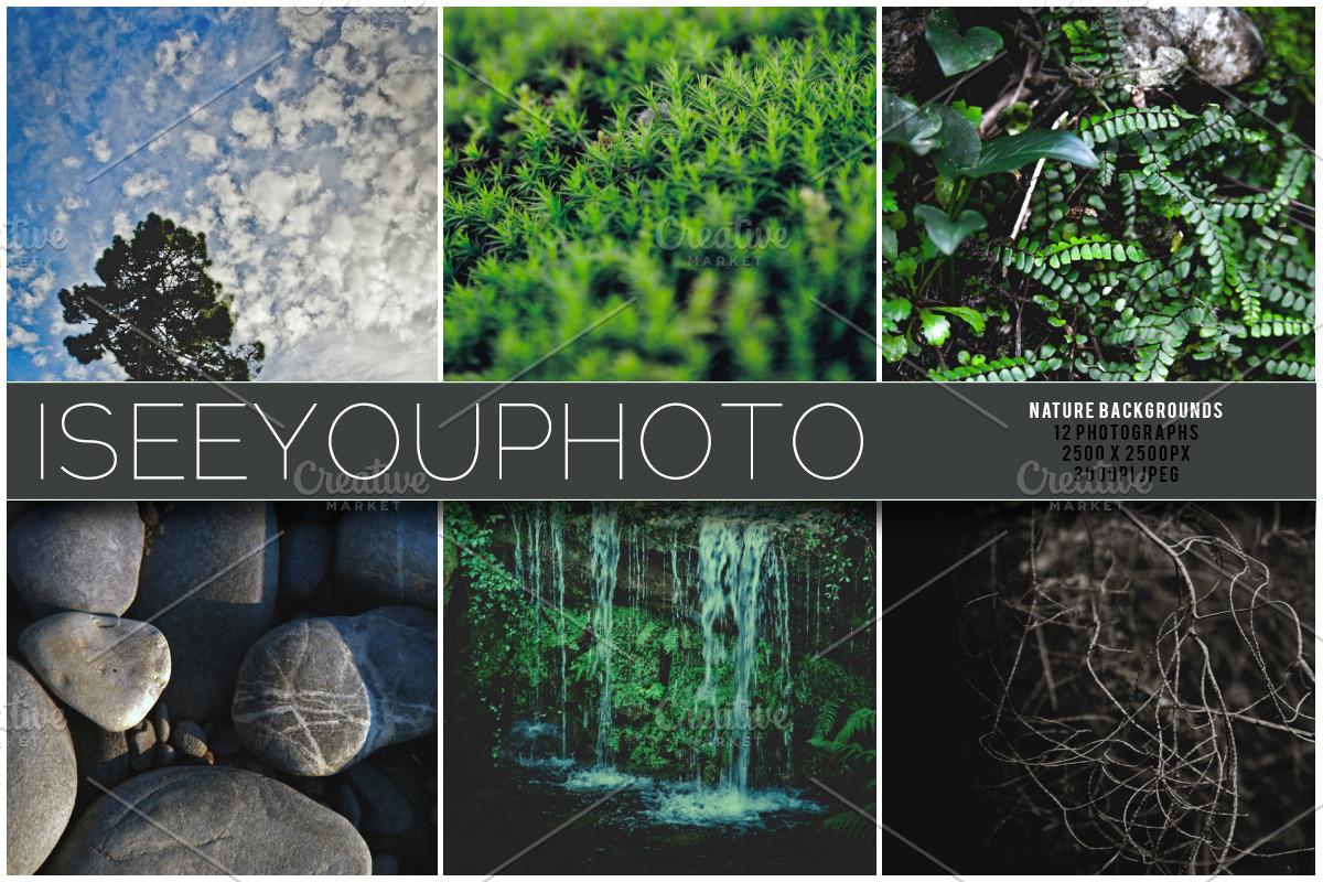 iseeyouphoto NATUREBACKGROUNDS, a Templates & Theme by ISEEYOUPATTERN (Photo 1 of 4)