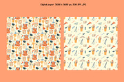 Back to School Clipart & Patterns, an Education Illustration by Anna Druzhkova (Thumbnail 5 of 11)