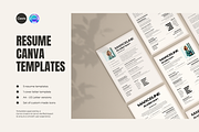 Minimal CV & Cover Letter Templates, a Resume Template by TEAM RONDI (Thumbnail 2 of 6)