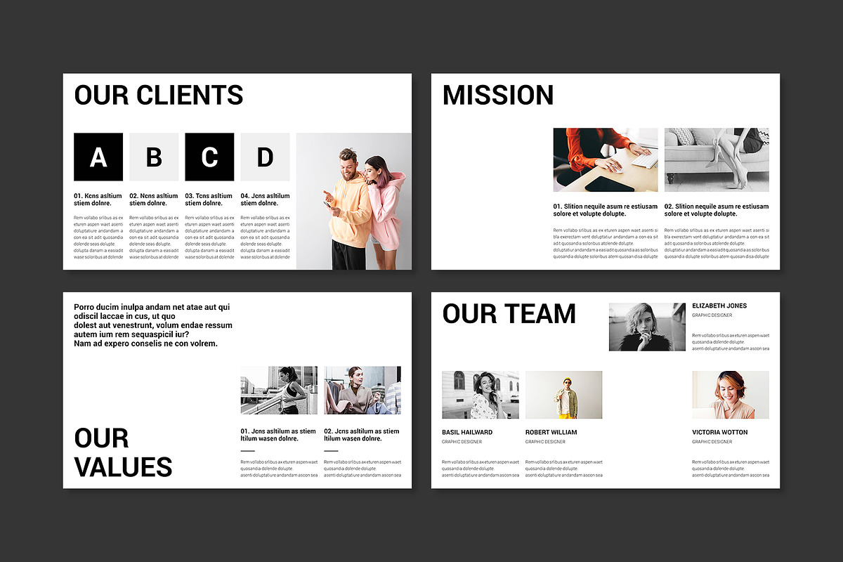 Design Portfolio Presentation, a Presentation Template by E-Type (Photo 3 of 5)