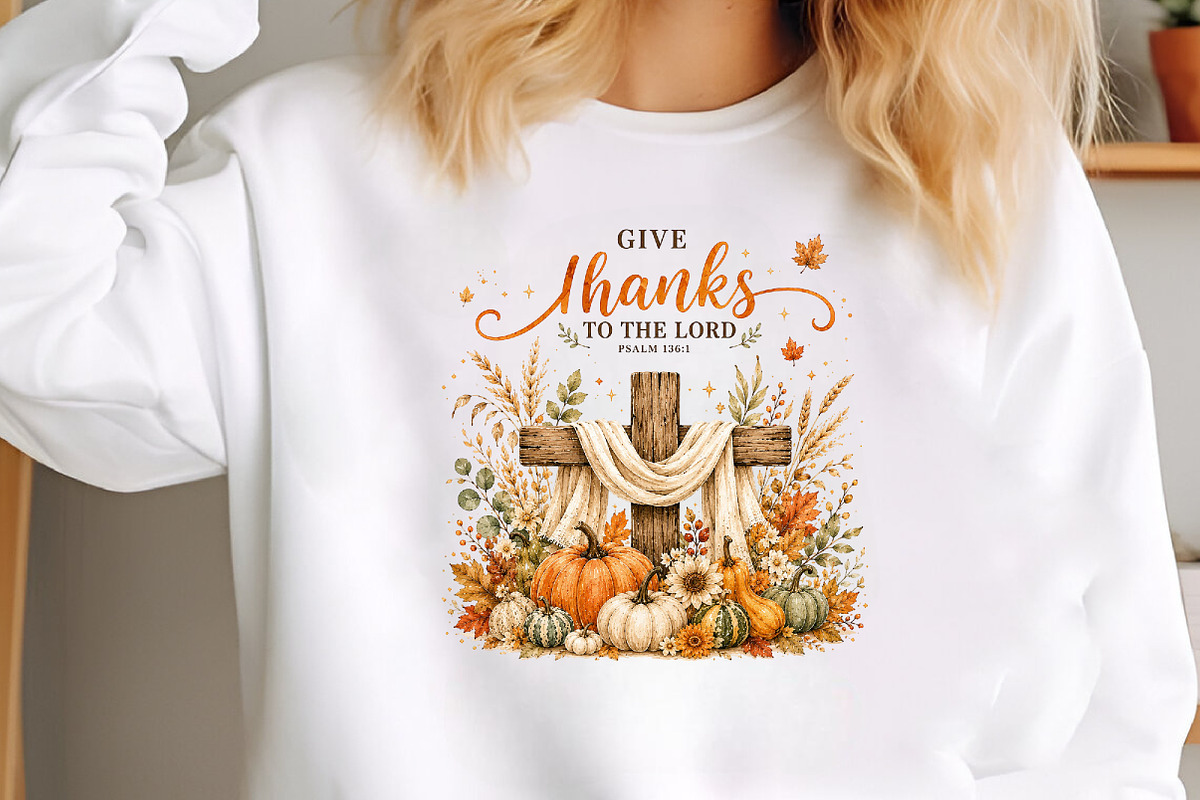 Give Thanks To The Lord PNG, an Object Illustration by CraftArtStudio (Photo 3 of 4)