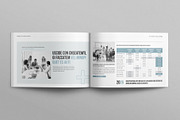 Annual Report Template Landscape, a Brochure Template by E-Type (Thumbnail 6 of 13)