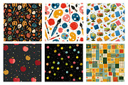 Back to School Seamless Patterns, a Texture Illustration by Dream Creation (Thumbnail 3 of 4)