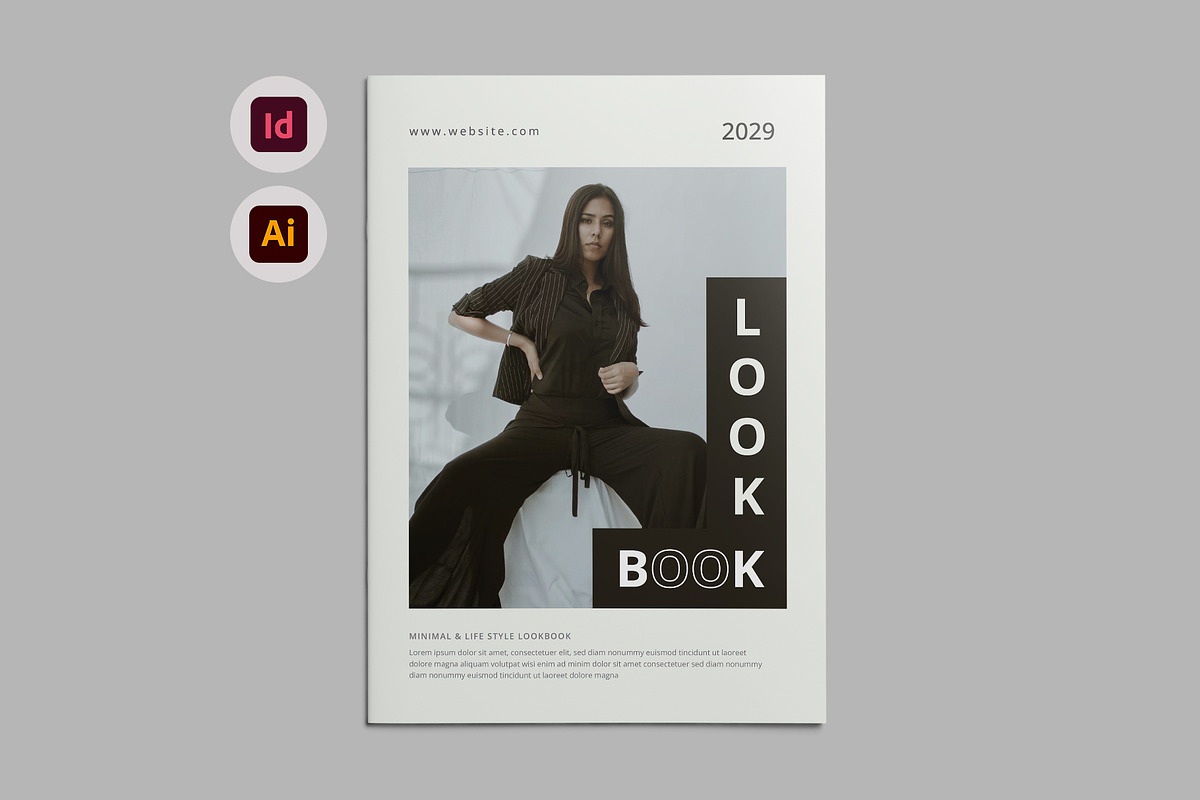 Lookbook, a Magazine Template by Pixelpick (Photo 1 of 7)