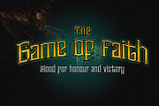 Victory Font Display Classic era, a Blackletter Font by SHEILLA (Thumbnail 2 of 3)