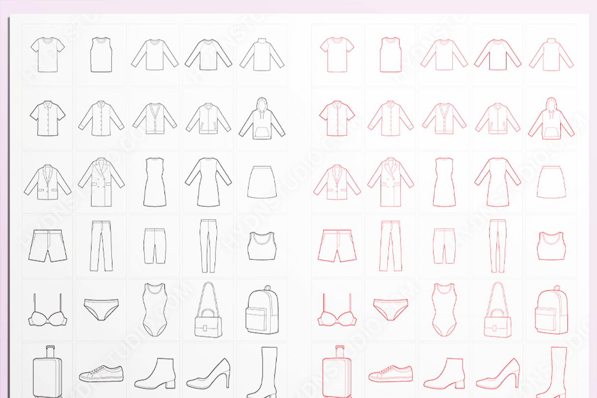 Size check image FashionFlats Design, a Websites & App Template by HYDNSTUDIO (Photo 7 of 12)