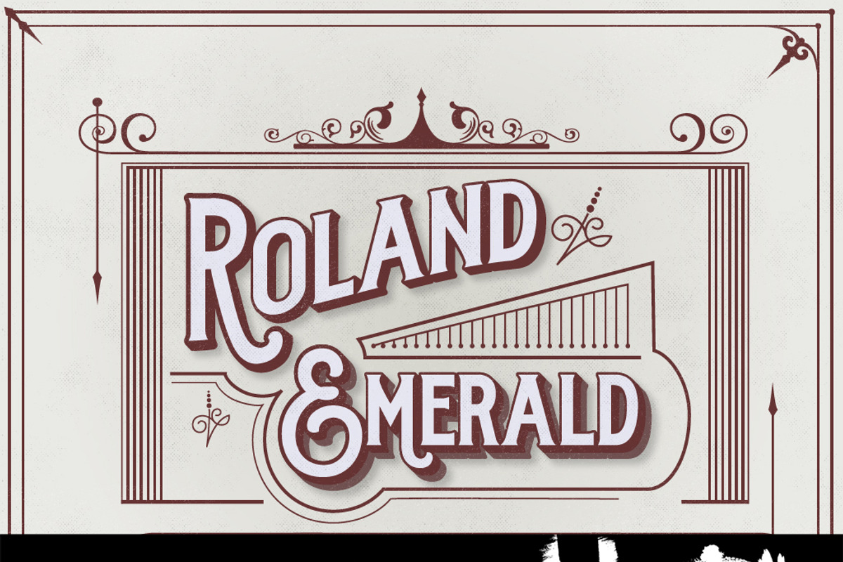 Roland Emerald, a Font by deadlock studio (Photo 10 of 10)