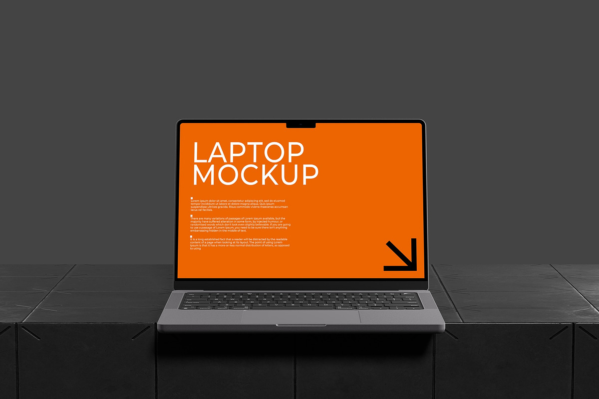 Laptop Mockup, a Mac Mockup by Lxadesign (Photo 4 of 13)