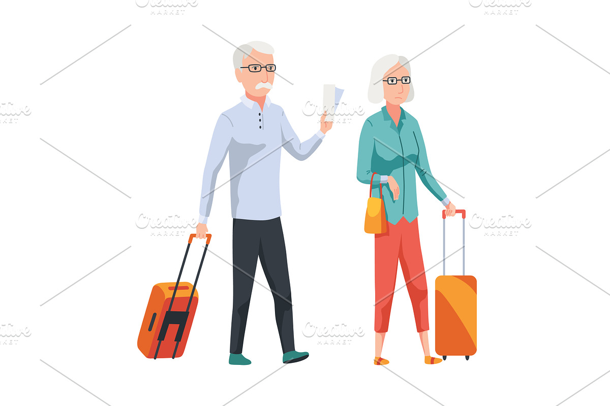 Elderly people hobby. Healthy and, a Sport Illustration by the8monkey