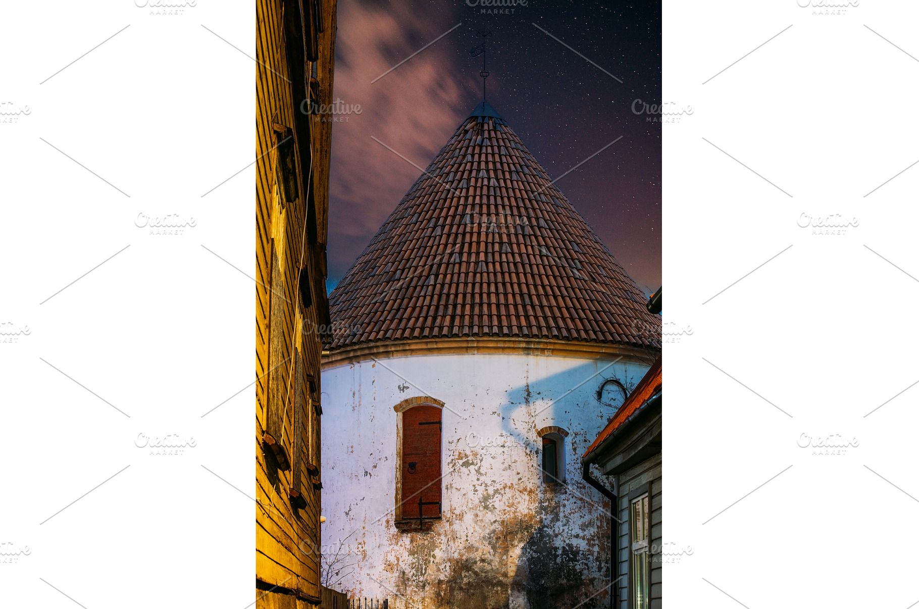 Parnu, Estonia. Night Evening View, an Architecture Photo by Our Amazing World