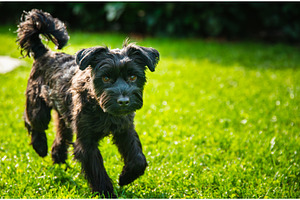 Close up of an Active Black, an Animal Photo by MadPhotos