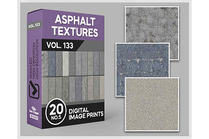 20 Seamless Asphalt Textures, an Architecture Photo by KenScape
