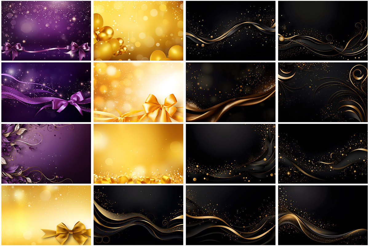 Luxury Banner Backgrounds Bundle, a Background Graphic by Forhadx5 (Photo 7 of 11)