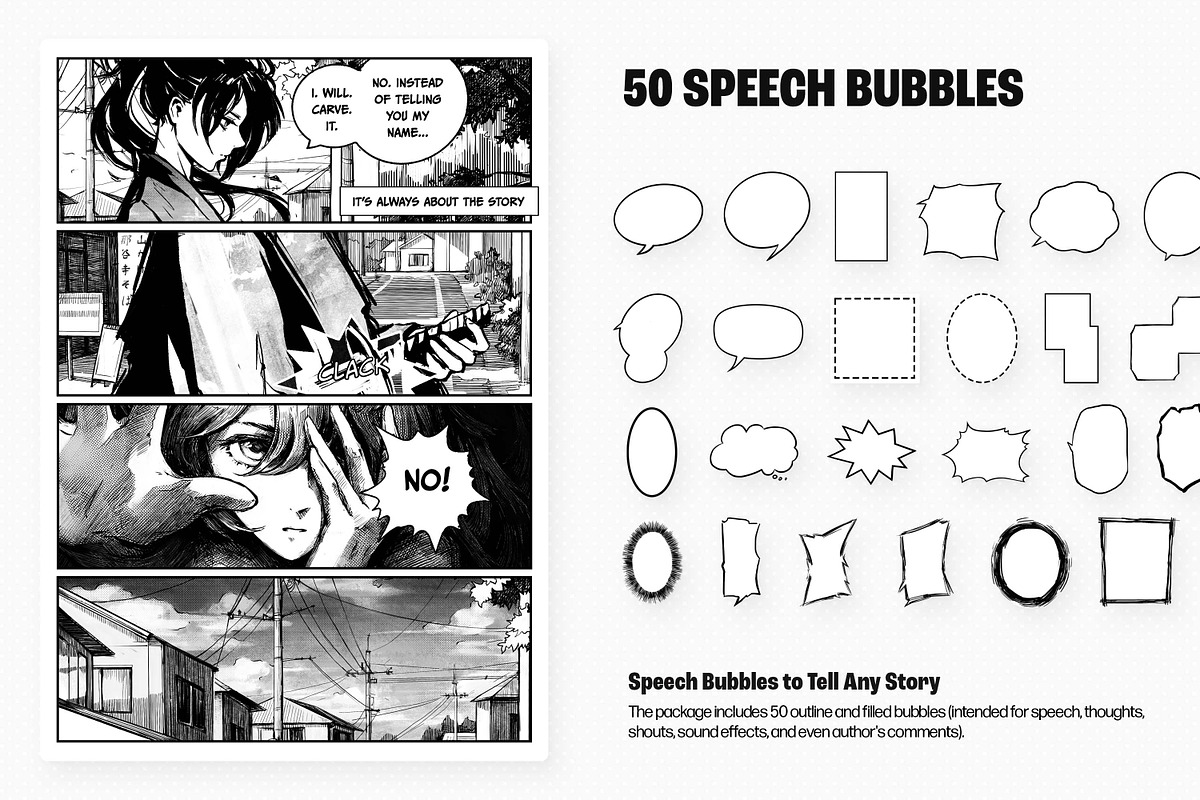Manga Affinity Brushes Bundle, a Brush Add-On by brushapes.com (Photo 22 of 25)