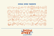 Foodie Story – Hand-Drawn Typeface, a Handwritten Font by shineink.designlab (Thumbnail 10 of 10)
