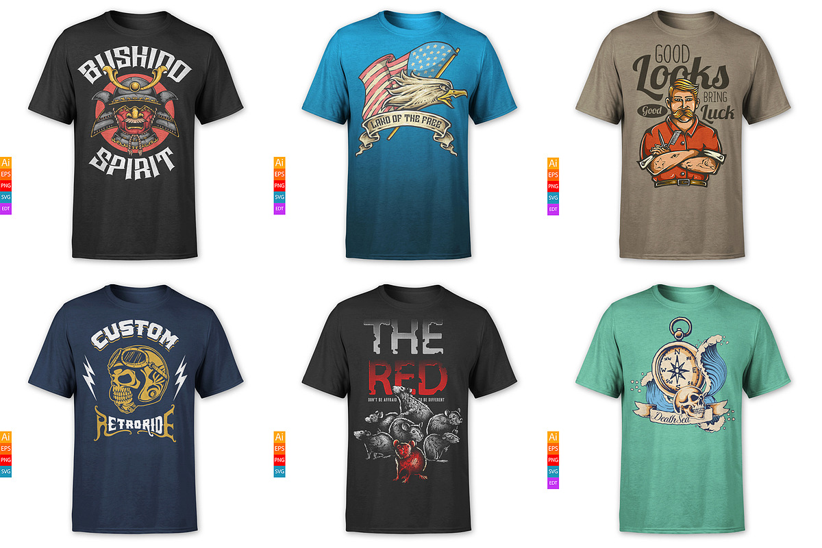100 T-Shirt and Merchandise Graphics, an Animal Illustration by TSV Art Collective (Photo 17 of 23)