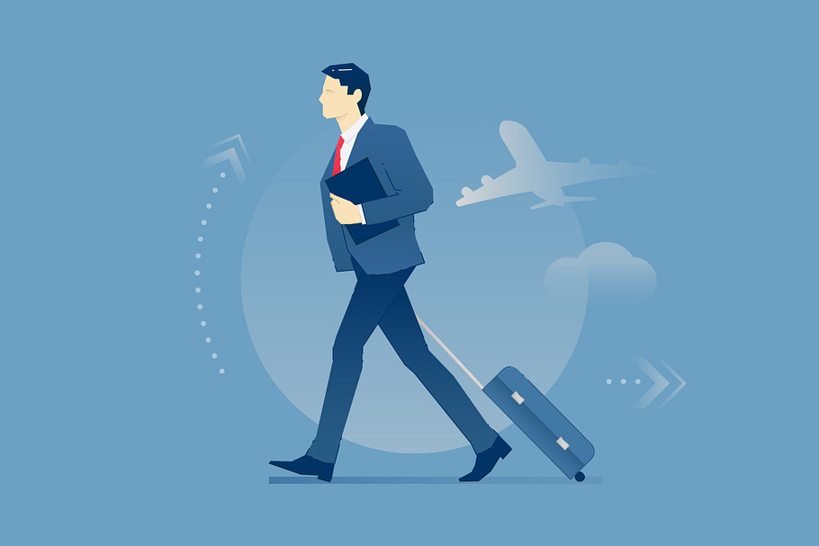 Are you on a business trip. Are you on a business trip