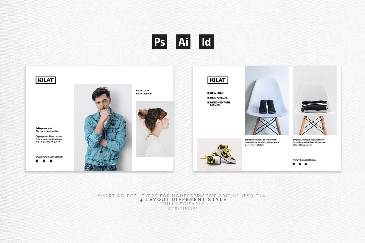 Fashion Postcard Flyer, a Card Template by BetterSry (Photo 7 of 7)