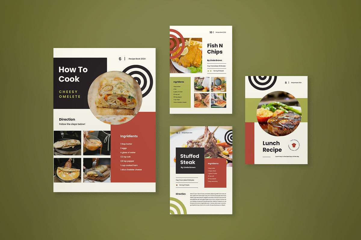 Recipe Book, a Templates & Theme by graphicook (Photo 2 of 3)