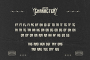 Istarot – Heavy Metal Typeface, a Blackletter Font by Letterara (Thumbnail 12 of 15)