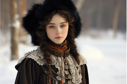 Insulated Russian girl winter, a Person Photo by Ylivdesign