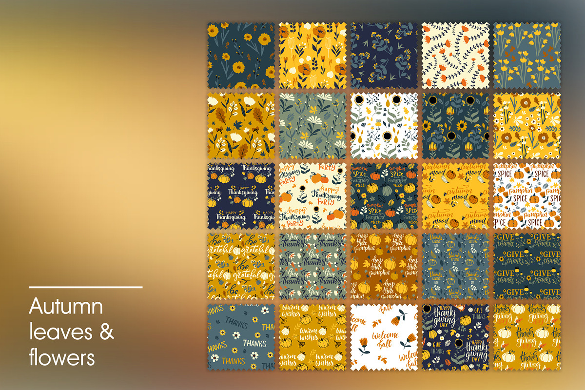 Thanksgiving Patterns, a Pattern Graphic by Part of the Art (Photo 7 of 9)